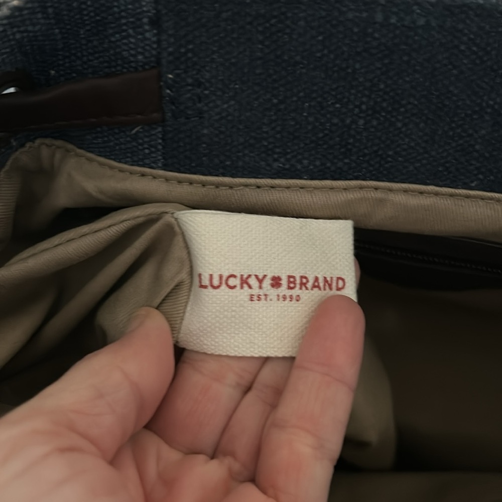 Lucky Brand Drawstring Backpack. Excellent Condit… - image 4